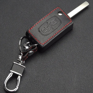 Housse de clé de voiture en cuir PU à 2/3 boutons pour 207 <span class=keywords><strong>307</strong></span> 308 407 807 C2 C3 C6 - Légère et résistante aux rayures - Product Image 3