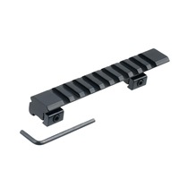 Support de montage sur rail LAMBUL Tactical à 10 emplacements, 11 mm à 20 mm, pour lunette de visée, adaptateur pour point rouge, accessoires de chasse