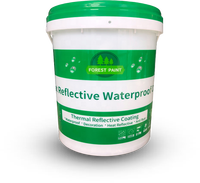 Peinture d'isolation thermique réfléchissante, motif aquarelle, outil solaire pour intérieur et extérieur