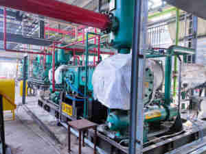 Bomba alternativa de alta pressão do motor livre de óleo do núcleo do compressor do Syngas com componentes do PLC motor da síntese da amônia - Product Image 5