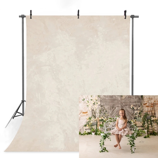 Light Grey Backdrops Kids Newborn Photography Child Adult  Decors Solid Mottled Retro Walls Backgrounds