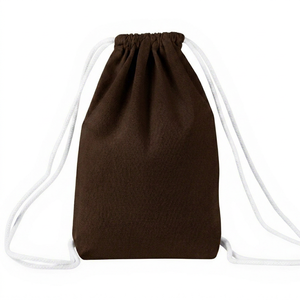 2026 Latest Style Canvas Fabric Drawstring <b>Bag</b> Custom Logo Cheap Price Wholesale Rate Drawstring Closure Type - Product Image 1
