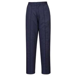 PORTWEST - LW97NARXXL Women's elasticated navy <b>blue</b> <b>trouser</b> - EAN 5036108179190 <b>WORK</b> <b>TROUSERS</b> PERFORMANCE <b>WORK</b> <b>TROUSERS</b> - Product Image 1