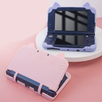Coque en silicone souple antichoc pour console de jeu NEW 3DS LL/XL, coque de protection résistante aux rayures et à l'usure