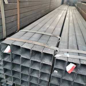 Tube carré en acier au carbone de première qualité, tube carré galvanisé, tube carré en acier inoxydable, ASTM A500 EN10210 GB/T6728 JIS G3466 API 5L - Product Image 2