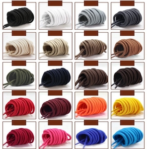 Lacets de bottes ronds solides en polyester pour la marche, la randonnée et les lacets de baskets - Product Image 4