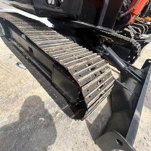 Excavatrice sur chenilles hydraulique Doosan DH55 d'occasion, moteur diesel de 5 tonnes, pompe de haute qualité, châssis de piste, système moteur pour travaux de construction - Product Image 5