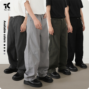 <span class=keywords><strong>Jeans</strong></span> svasati larghi larghi da uomo di alta qualità in Denim di alta qualità - Product Image 5