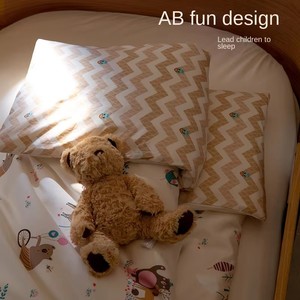 Juego de Ropa de <span class=keywords><strong>Cama</strong></span> de Algodón Lavado con Certificación HSC GOTS Oeko-TEX, Juego de Funda Nórdica Completo de 4 Piezas, Juego de Cubrecama <span class=keywords><strong>Infantil</strong></span> - Product Image 4