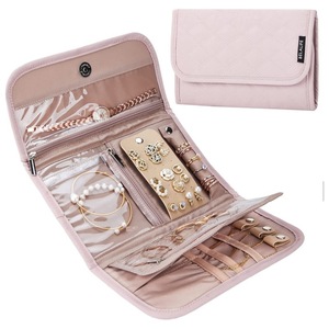 Bolsa de Viaje Portátil de Alta Capacidad para Joyería, Bolsa de PVC Antiincrustante e Impermeable - Product Image 2