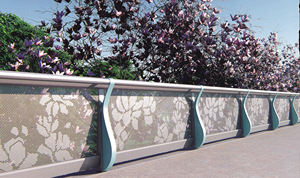 Barrière de sécurité routière en acier galvanisé, garde-corps piétonnier, barrières de circulation, qualité ingénieur, réfléchissant pour la sécurité routière, rivière urbaine - Product Image 3