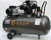 LEHUA Compresseur d'air à piston alternatif 200L Tank High Power 3KW 4HP Noiseless Airflow Craftsman Belt Driven 220v 10bar