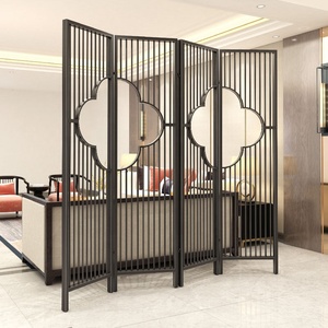Phong Cách Hiện Đại Khách Sạn Nhà Hàng Trang Trí Nội Thất Đứng Miễn Phí Thép Không Gỉ Trang Trí <span class=keywords><strong>Folding</strong></span> <span class=keywords><strong>Screen</strong></span> <span class=keywords><strong>Room</strong></span> <span class=keywords><strong>Divider</strong></span> - Product Image 3