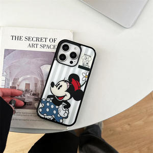Couverture de téléphone portable en silicone antidérapante dessin animé belle <span class=keywords><strong>coque</strong></span> de téléphone magnétique en TPU anti-choc <span class=keywords><strong>Mickey</strong></span> pour <span class=keywords><strong>iPhone</strong></span> <span class=keywords><strong>XR</strong></span> 14 15 16 Plus Pro Max - Product Image 5