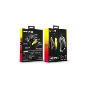 Souris de jeu ESG M5 Triforce (10000 DPI, 8/10/15 boutons de commande, poids réglable, éclairage RVB) - Product Image 6