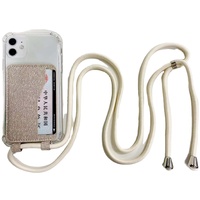 Pochette universelle 3M pour téléphone portable avec cordon tour de cou, étanche, antichoc, porte-cartes, sacoche bandoulière pour téléphone portable