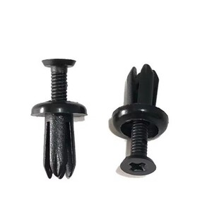 Vis de fixation rapide en plastique de 5 mm pour réparation et remplacement de pare-chocs de voiture - Product Image 1