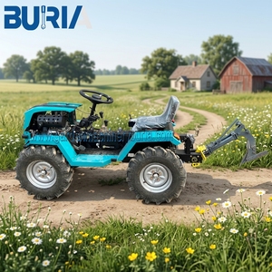 Tracteur de jardin compact 4x4 18 CV avec rotoculteur pour l'agriculture – <span class=keywords><strong>Prix</strong></span> usine - Product Image 1