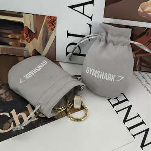 ถุงกำมะหยี่เนื้อนุ่มแบบมีเชือกผูก สำหรับใส่แหวน สร้อยคอ และเครื่องประดับ พร้อมส่ง  พิมพ์โลโก้ตามสั่ง รีไซเคิลได้ - Product Image 4