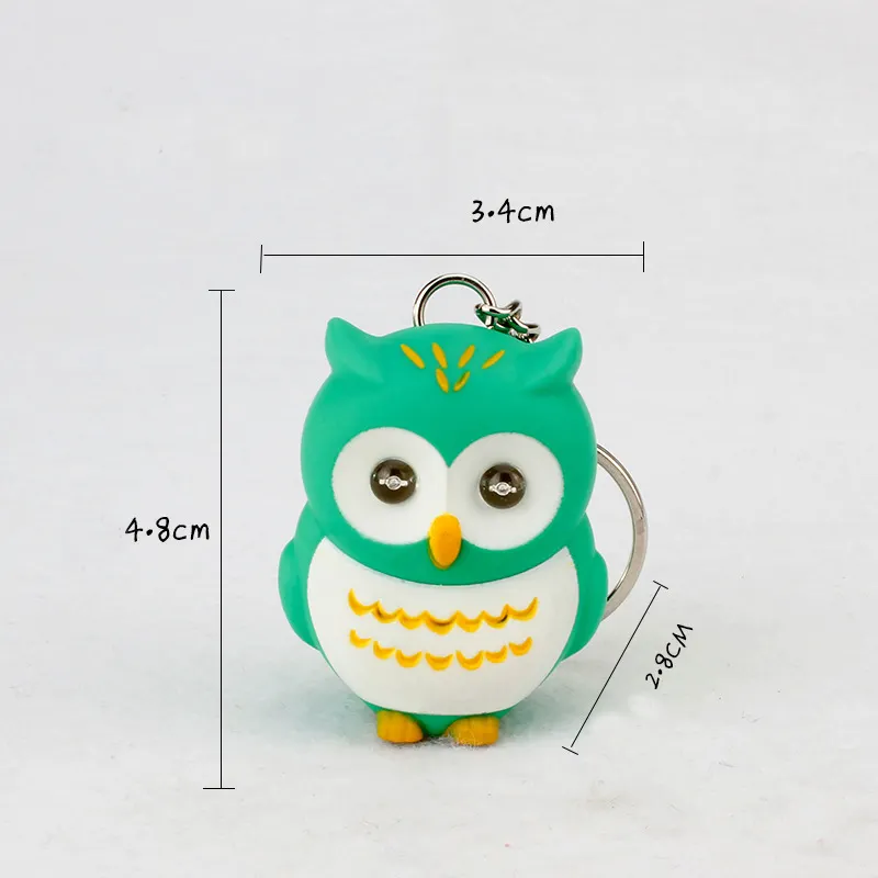 mini owl keychain