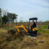 Mini-excavatrice sur chenilles 3,5 tonnes EPA avec moteur, pompe hydraulique et moteur électrique pour usage agricole, livraison gratuite