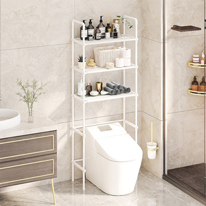 Estante <span class=keywords><strong>de</strong></span> Almacenamiento Sobre el Inodoro, Fácil <span class=keywords><strong>de</strong></span> Montar, Estante <span class=keywords><strong>de</strong></span> Almacenamiento para <span class=keywords><strong>Baño</strong></span>, Estante <span class=keywords><strong>de</strong></span> Almacenamiento para el Hogar - Product Image 1