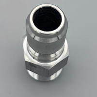 Nouvel adaptateur de laveuse à pression UWO 6024, coupleur rapide 1/2 pouce avec filetage mâle 1/2 BSPP en acier inoxydable 304, 0,083 kg
