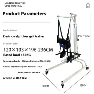 Elektrische Gang Trainer Rollator Rollator Langzame Loopband Voor Volwassenen Kinderen Revalidatie Van De Onderste Ledematen Training Gewichtsverlies Training - Product Image 3