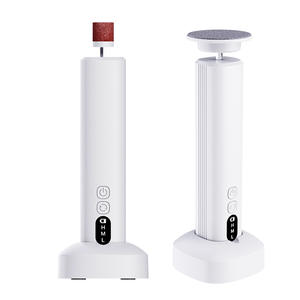 Dispositif de réparation de pied électrique type-c réglable à 6 vitesses dissolvant de callosités en acier inoxydable poussoir de cuticules <span class=keywords><strong>ponce</strong></span> enlever la peau morte - Product Image 4