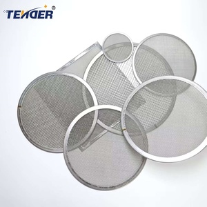 Customized <strong>Disc</strong> Circle Mesh <strong>Filter</strong> Plastic Round Mesh Screen Extruder Stainless Steel <strong>Wire</strong> Mesh <strong>Filter</strong> - Product Image 4