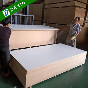 Panneau MDF imperméable <span class=keywords><strong>stratifié</strong></span> mélamine blanc, <span class=keywords><strong>prix</strong></span> de Linyi, Chine - Product Image 5