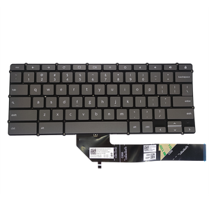 ภาษาอังกฤษแบบอเมริกันแป้นพิมพ์แล็ปท็อปสำหรับ <span class=keywords><strong>Lenovo</strong></span> IdeaPad SLIM 350I <span class=keywords><strong>Chromebook</strong></span> <span class=keywords><strong>Flex</strong></span> <span class=keywords><strong>3</strong></span> CB-11IGL05 <span class=keywords><strong>Flex</strong></span> <span class=keywords><strong>3</strong></span> CB-11M735 SN20X54700 สีเทา - Product Image 1