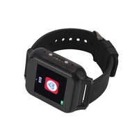 Montre intelligente GPS GSM IP67 professionnelle étanche-Moniteur et traqueur de fréquence cardiaque idéal
