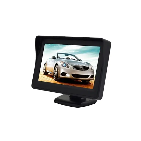 Carro dvd player qualidade garantia com TFT LCD tela 4.3 polegadas carro back up monitor sistema