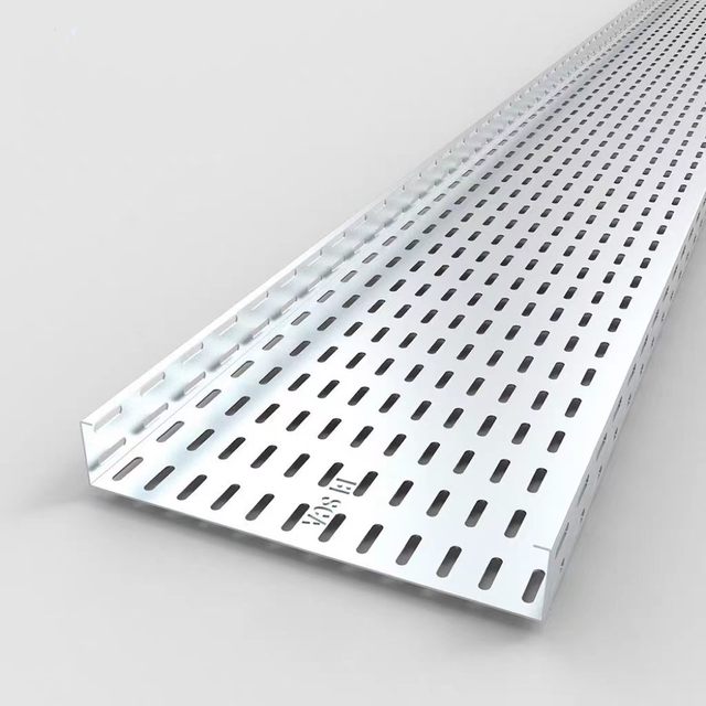 SHUNLIDE Stainless Steel and Galvanized Steel Cable Trays and Perforated Cable Trough Support Systems From Qingdao China