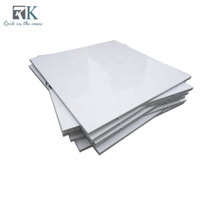 White Dance Floor Portable Dance Flooring Outdoor and Indoor Dance Floor Panels with Aluminum Edges - Product Image 1
