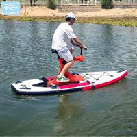 Grandes planches de SUP à pontons, cadre en plastique, vélo aquatique SUP, hydrodynamique, rangement facile pour les sports nautiques en plein air, de Chine Lumark Custom