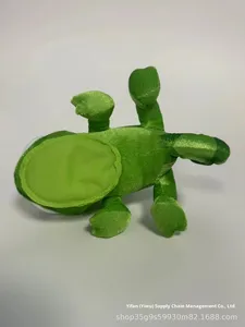 En gros Pascal Bear Shoulder Plus avec aimant caméléon et lézard assis et base à disque, jouet en maille lavée pour le soulagement du stress - Product Image 5