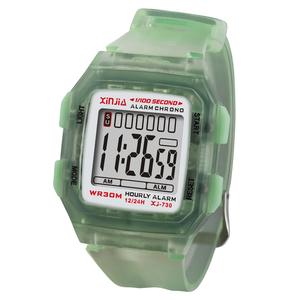 Orologio Digitale Quadrato Xinjia a 7 Colori per Studenti, Impermeabile, Sportivo - Product Image 4