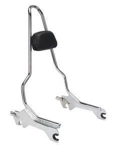 Accesorios de motocicleta <span class=keywords><strong>Chopper</strong></span> alto desmontable Sissy Bar <span class=keywords><strong>respaldo</strong></span> de pasajero para Harley Softail FXFB FXFBS 2018 + - Product Image 6
