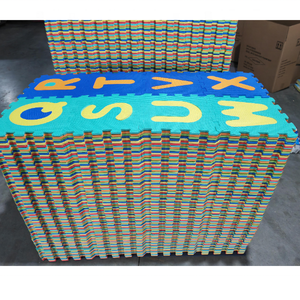 Honloy - Alfombra de espuma EVA suave para bebés, con letras del alfabeto, 30x30cm, 1.2cm de grosor, con logo personalizado impreso, precio de fábrica - Product Image 4