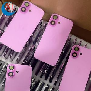 Grote opening mobiele telefoon behuizingen vervangende achterkant glazen <span class=keywords><strong>cover</strong></span> batterijklep voor iPhone 17 16 15 14 Pro Max 16E 16Pro 16Plus - Product Image 5