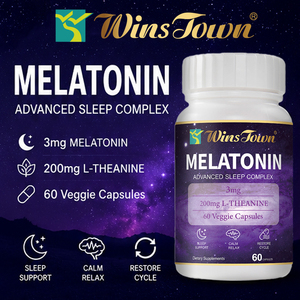 Capsules de mélatonine J50 : Soulagement de l'insomnie, amélioration du sommeil, aide contre le décalage horaire, complément alimentaire. Stock usine, OEM pris en charge. - Product Image 2