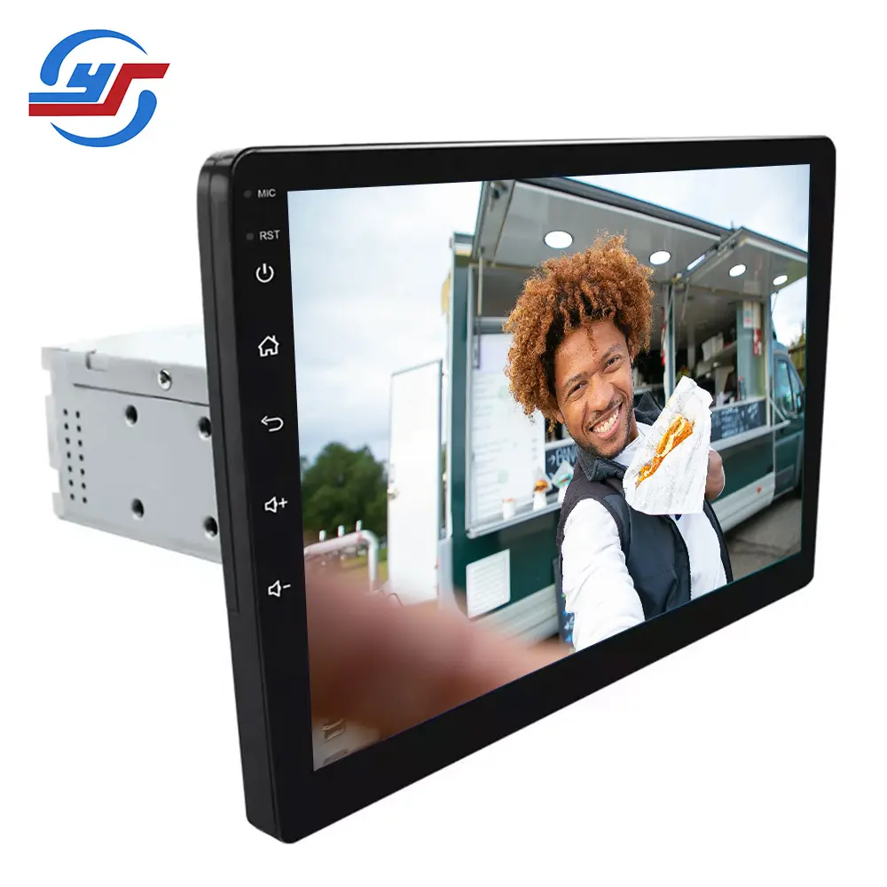 Hot Sale Touch Screen Gps Radio Stereo 10 Inch Car Video 1 Din Car Dvd Player With Screen