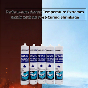 Низкозапаховый термостойкий плоский герметик 587 596 595 598 5699 для заполнения швов, замена прокладки, 300 мл - Product Image 5