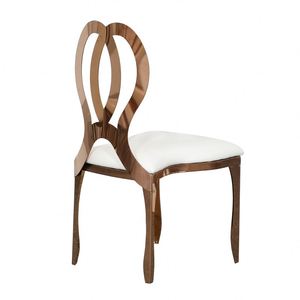 Oro di Bambù di Legno Moderna Guangzhou Sedie di Banchetto Impilabile in Metallo in <span class=keywords><strong>Selangor</strong></span> India 5 Stelle Hotel - Product Image 3