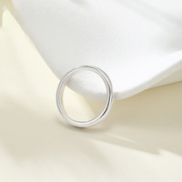 Bague de mariage classique et élégante pour femme, personnalisable, de qualité supérieure, directement de l'usine, bijoux minimalistes