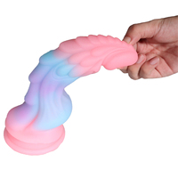 Jouets pour adultes réalistes en silicone à 100%, énorme gode épais de couleur attrayante, ventouse, forme spéciale, jouets sexuels pour adultes en silicone