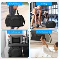 Sac de voyage multifonctionnel CE Factory Heavy Duty pour la nuit, petit sac de sport, sac de gym, sac de voyage pour le week-end