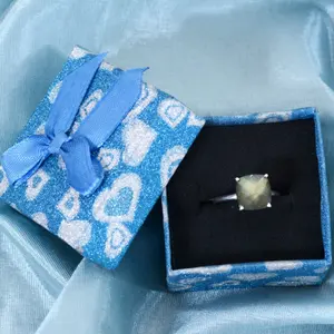 BEST SELLER <b>Boho</b> <b>Ring</b> for Women 925 Sterling <b>Silver</b> with Natural Moonstone & Labradorite Gemstone Solid <b>Silver</b> Fashion Jewelry - Product Image 4